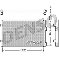 DENSO DCN06002 skraplacz klimatyzacji CHRYSLER