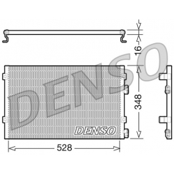 DENSO DCN06004 skraplacz klimatyzacji CHRYSLER